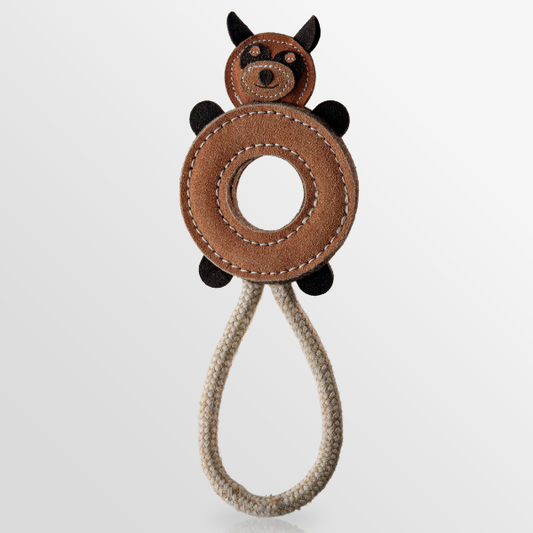 Büffelleder Waschbär